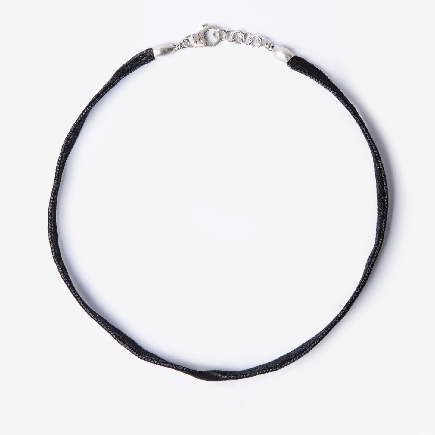 Black Velvet Choker Necklace-Golden Horn Jewellery