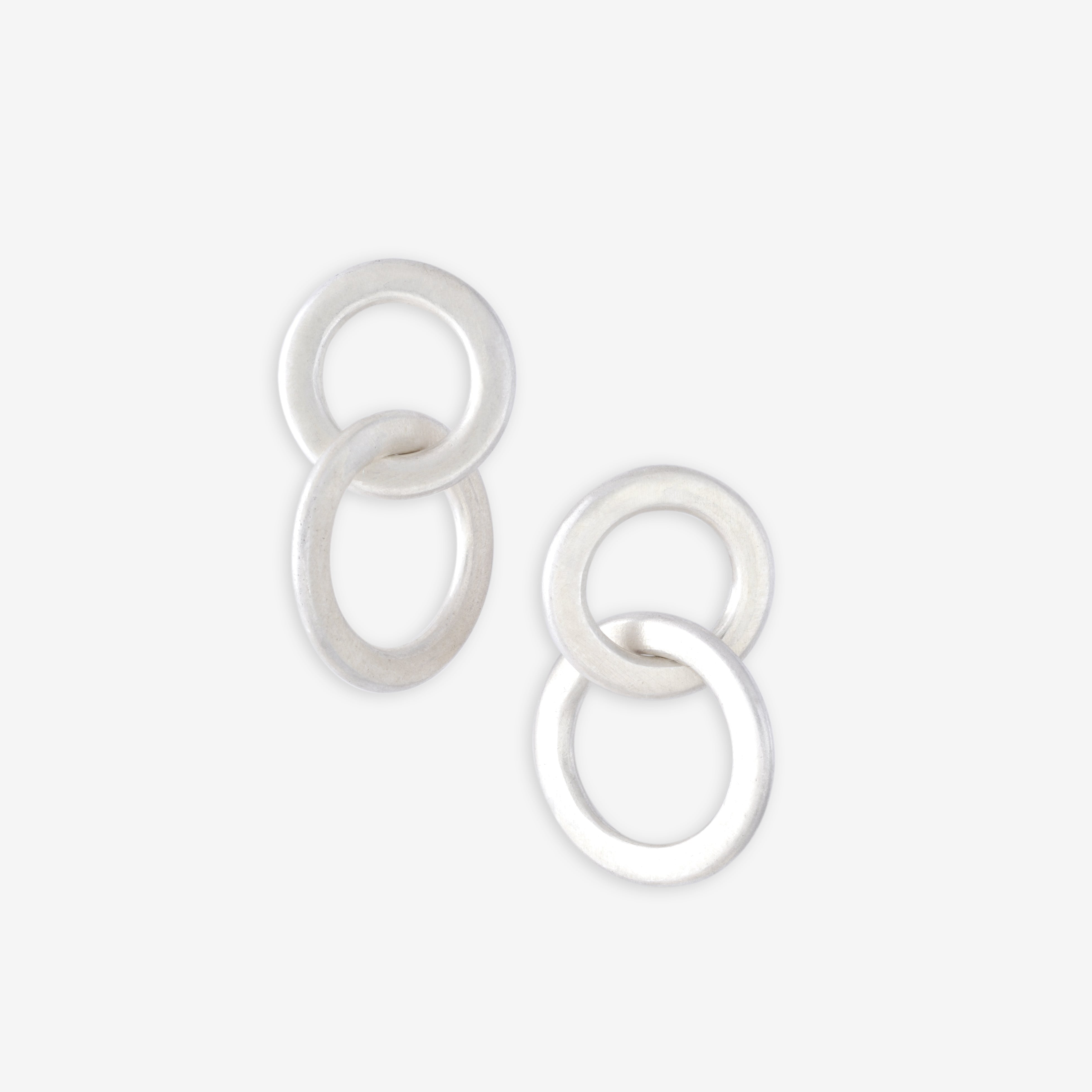 Double lock earrings hotsell