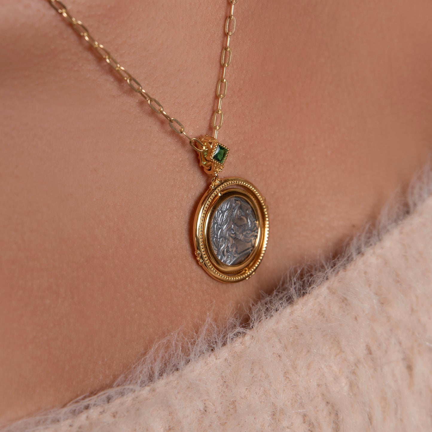 Eternal Empires Coin Pendant - Golden Horn