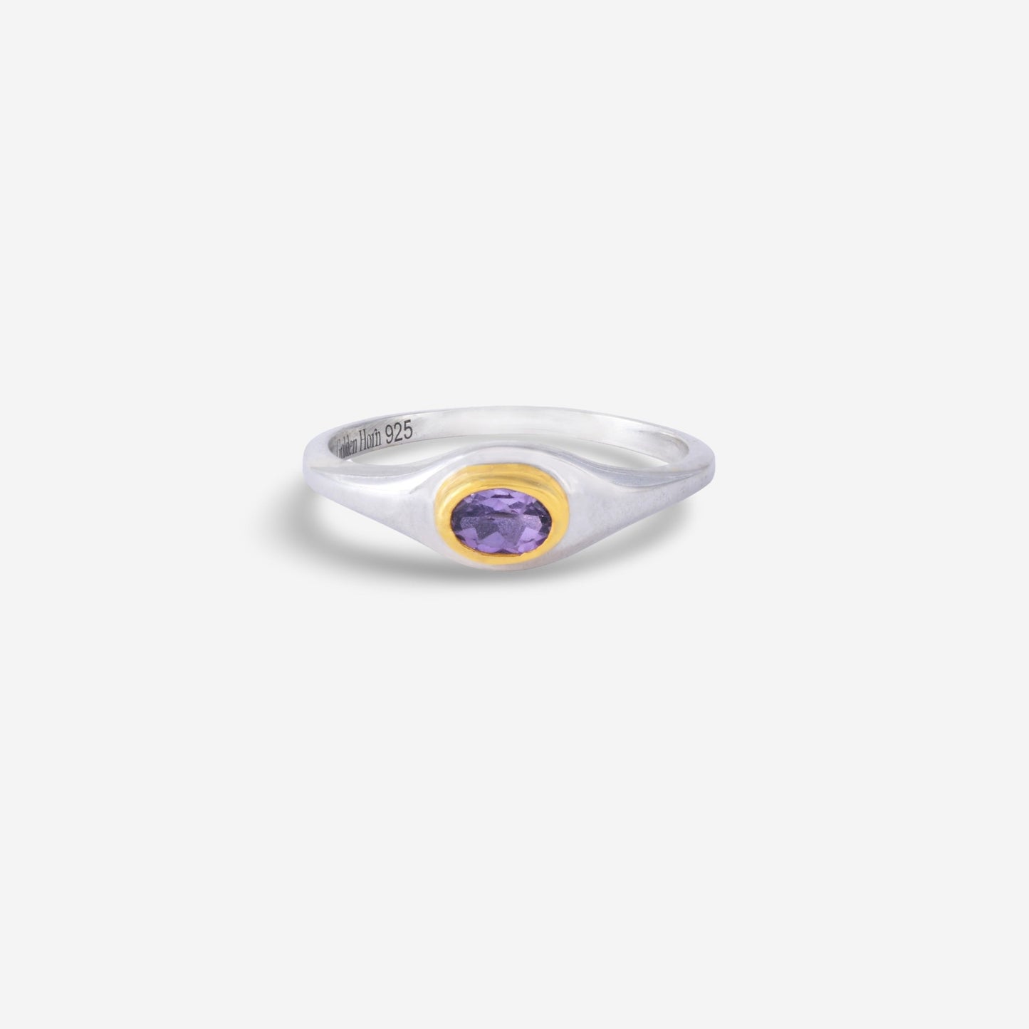 February Birthstone Ring Amethyst