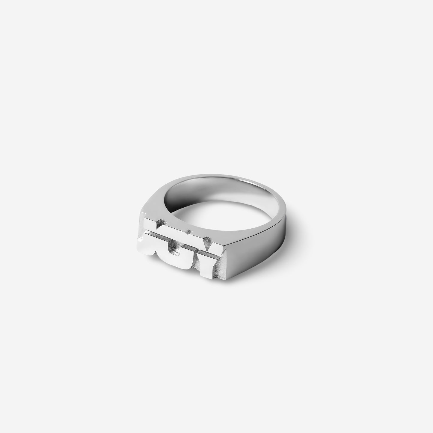 Joy Motto Manifesto Ring