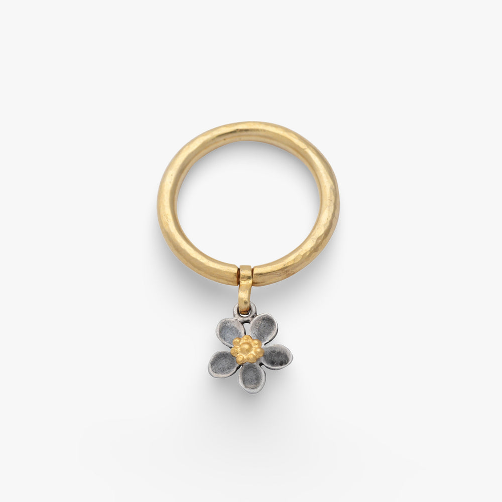 Mini Flower Ring - Golden Horn Jewellery