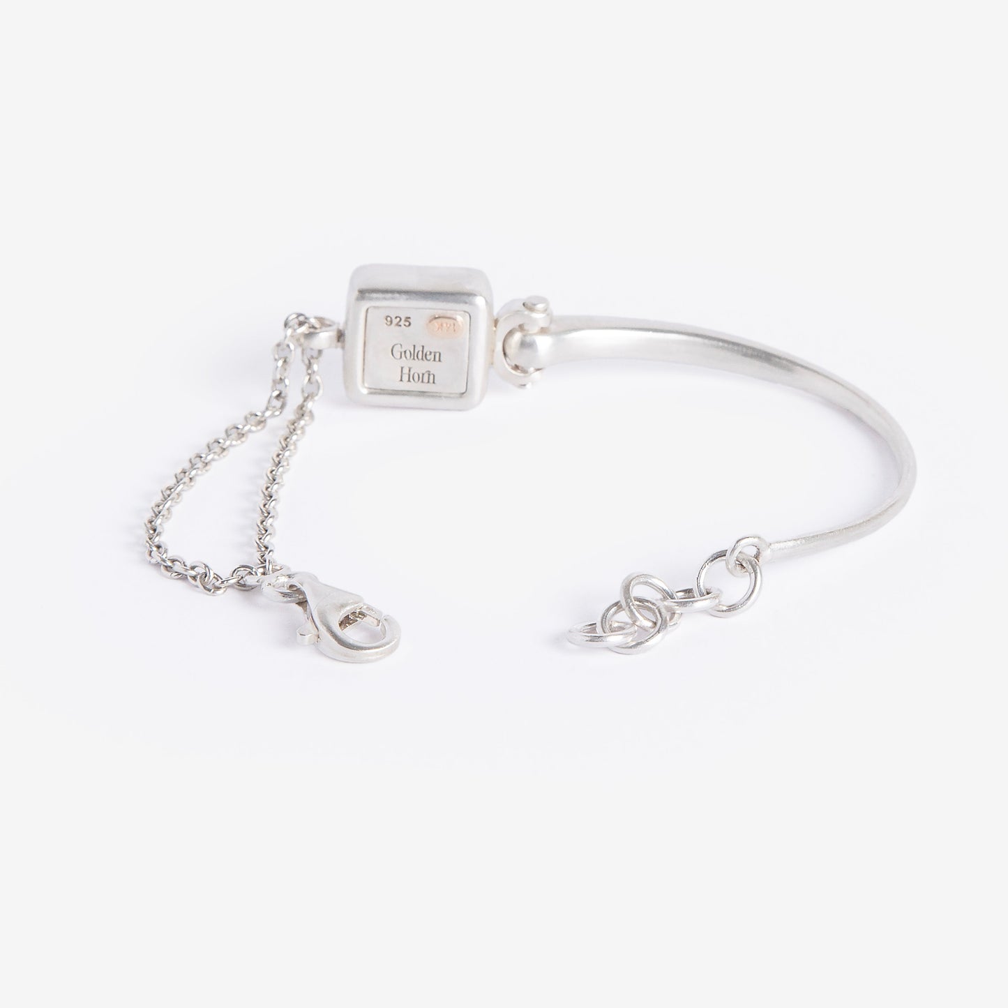 Pure Soap Charm Silver Bracelet-Golden Horn Jewellery