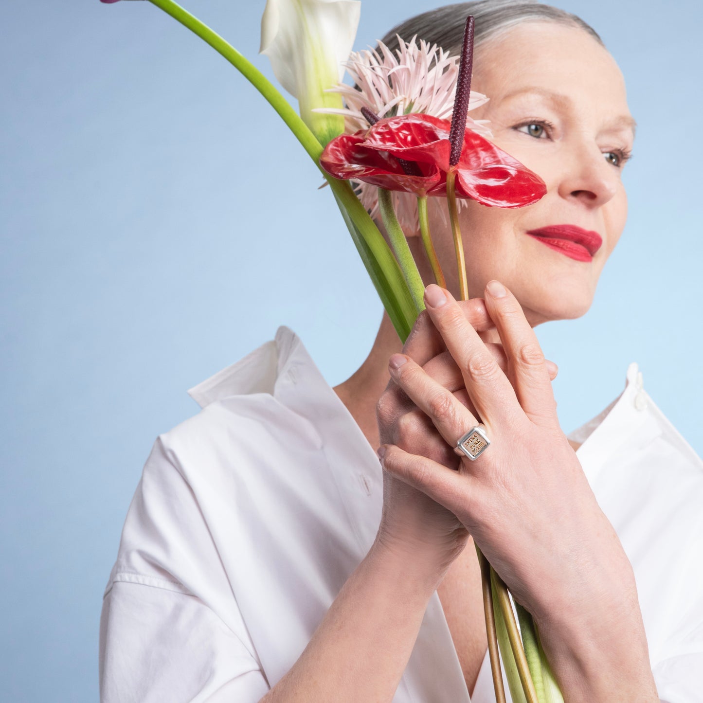 Pure Soap Silver Ring-Golden Horn Jewellery