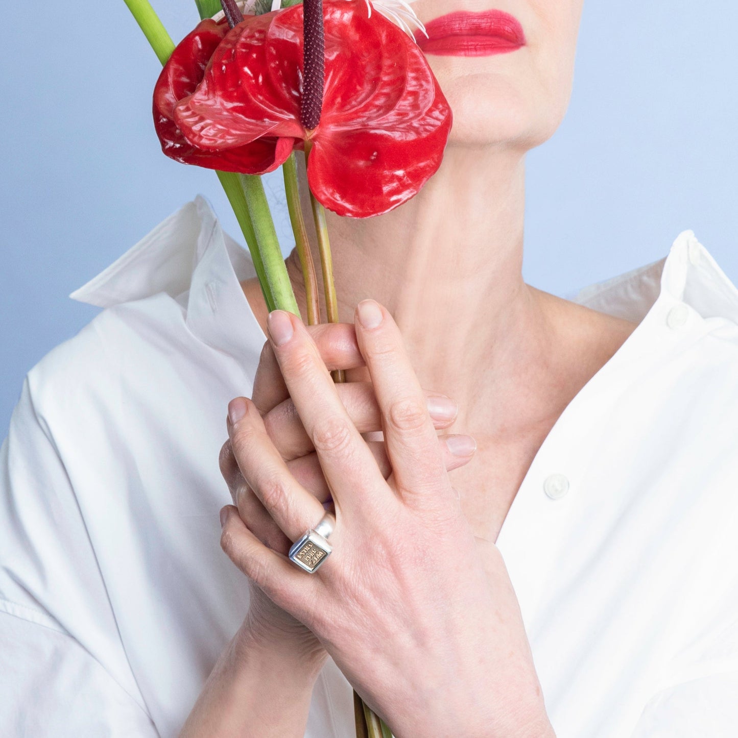 Pure Soap Silver Ring-Golden Horn Jewellery