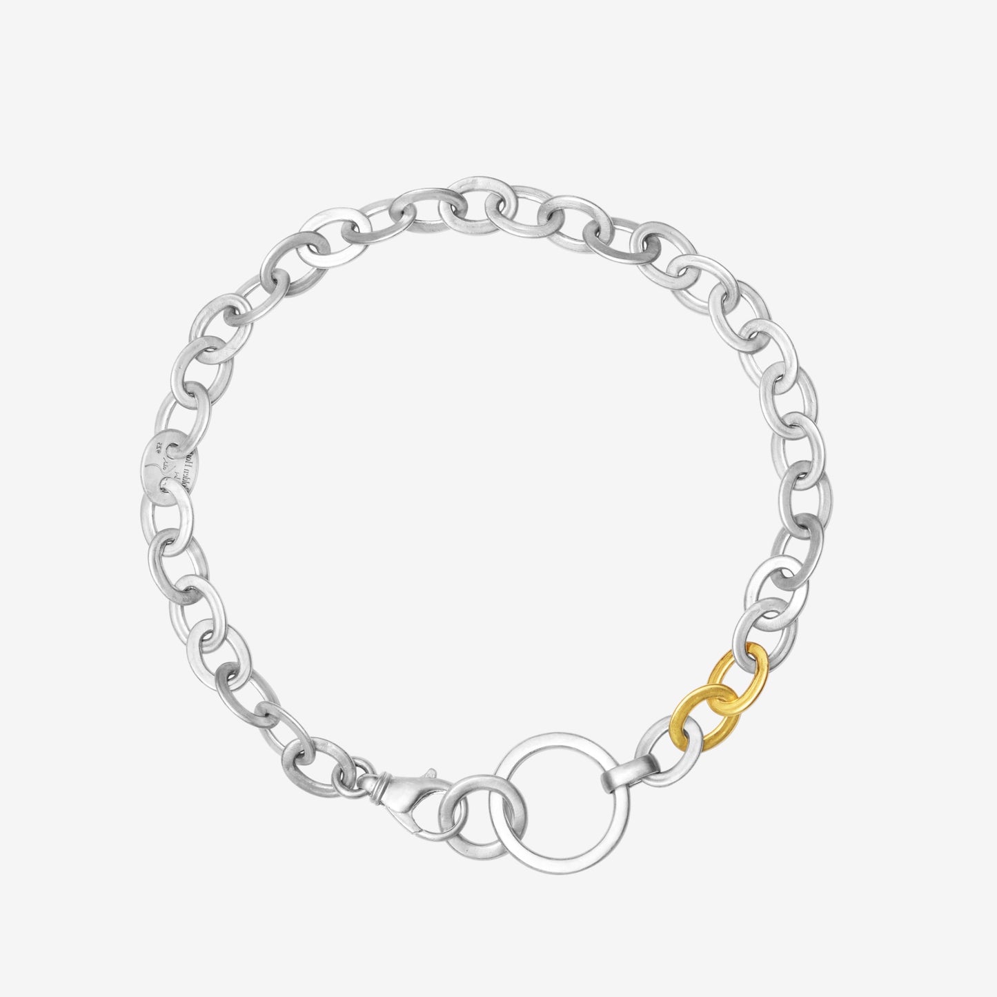 Sister and Brother Choker Necklace - Golden Horn