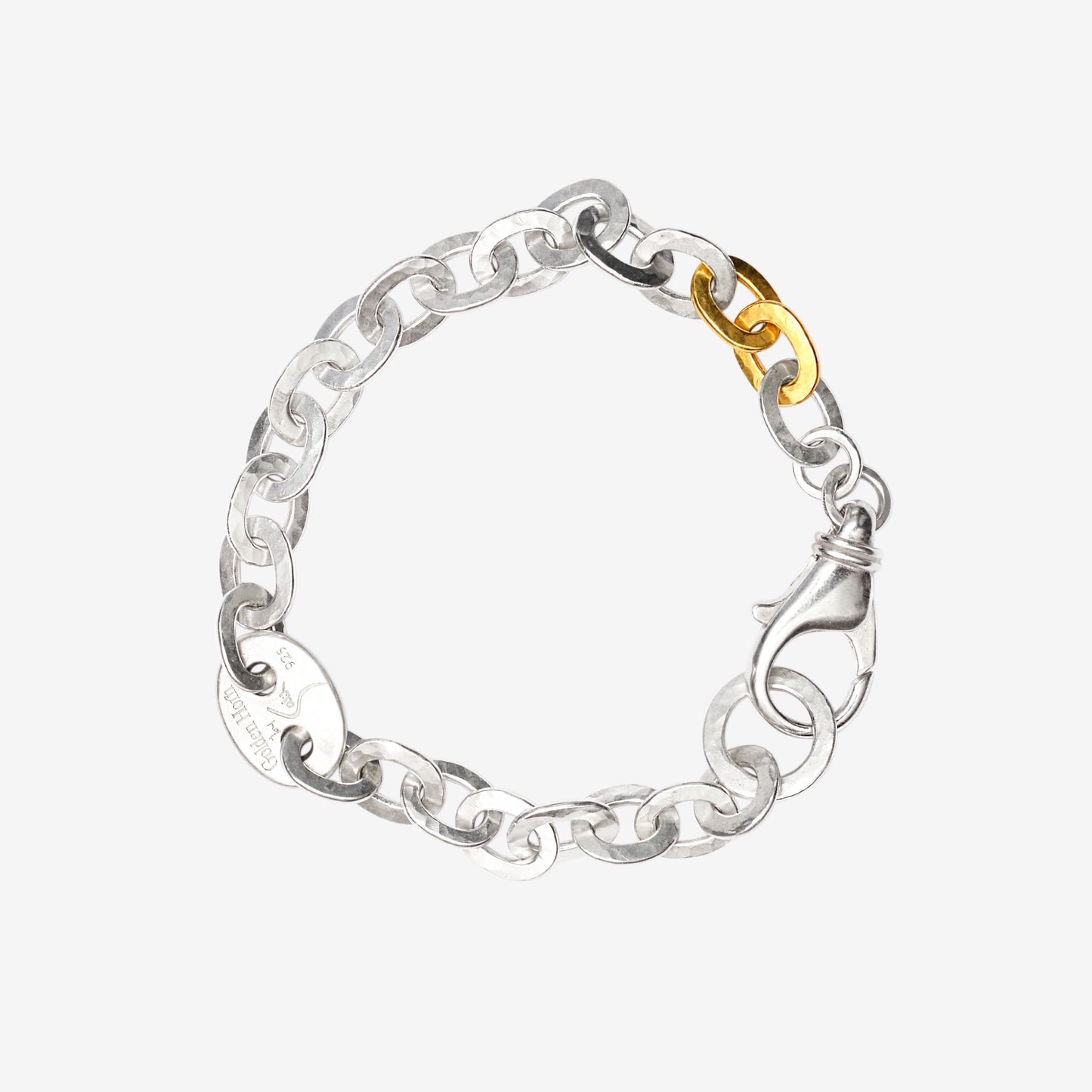 Sisters Chunky Chain Bracelet - Golden Horn