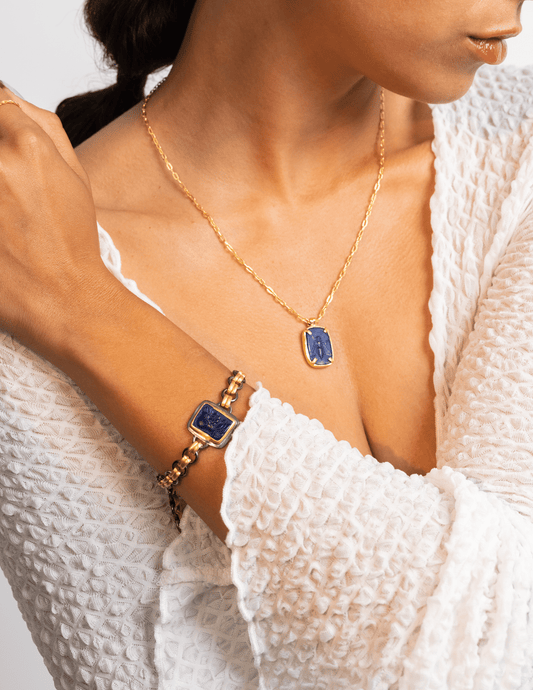 Father & Son Bracelet - Golden Horn