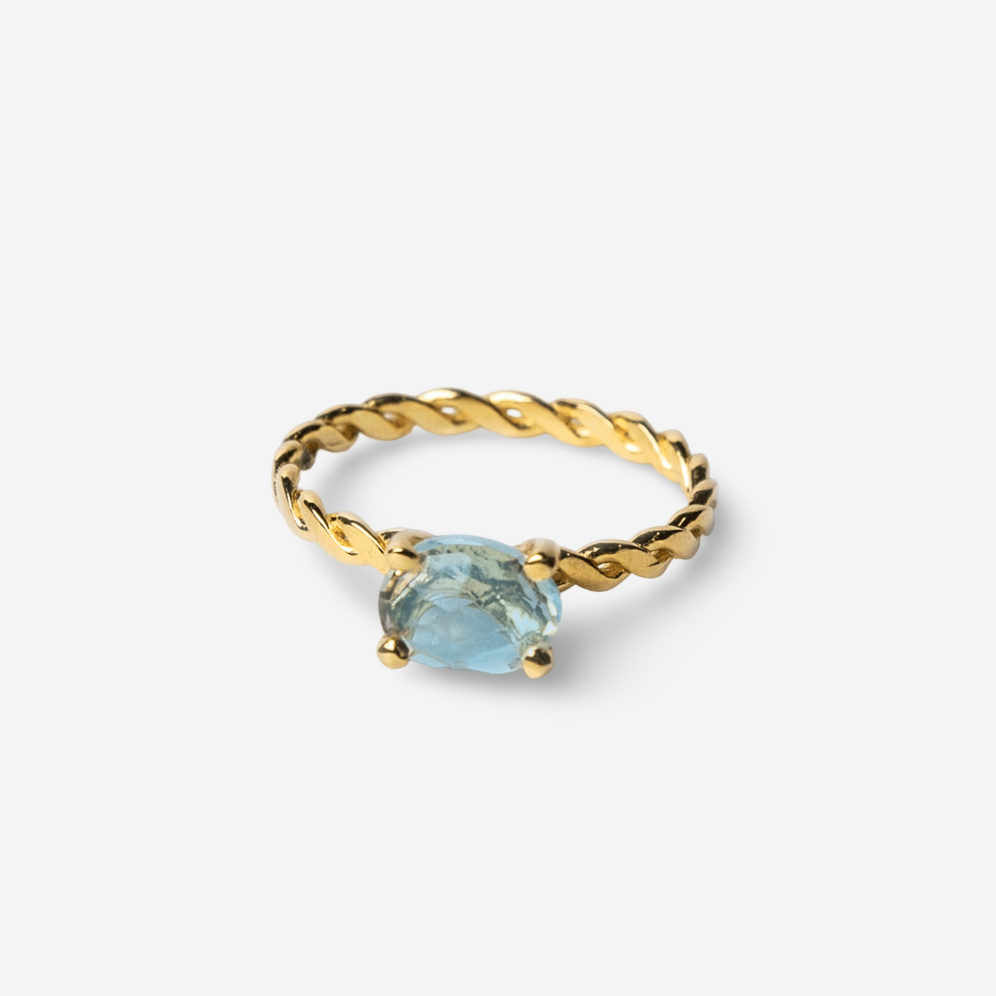 Innocent Blue Duchess Ring- Golden Horn Jewellery