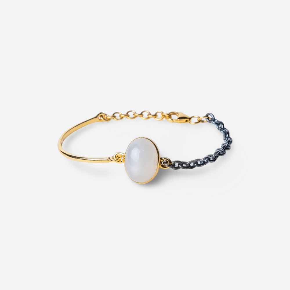 Cloudy Sprit Gemstone Chain Bracelet