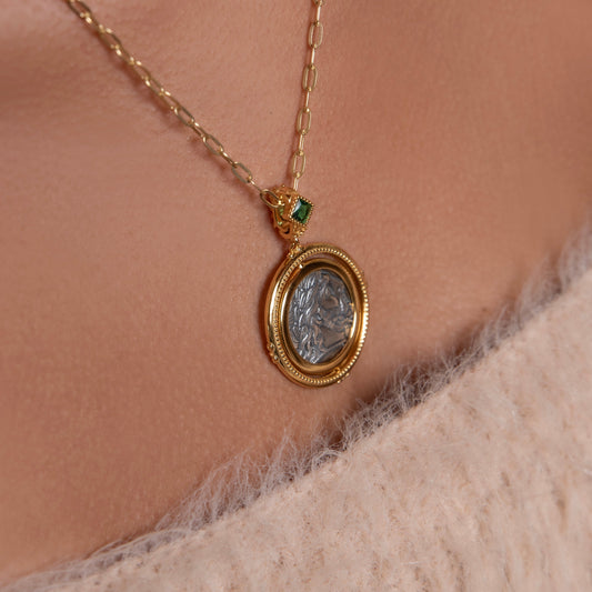 Eternal Empires Coin Pendant - Golden Horn