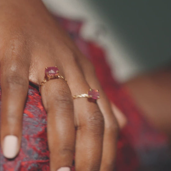 Pink Duchess Ring-Golden Horn Jewellery