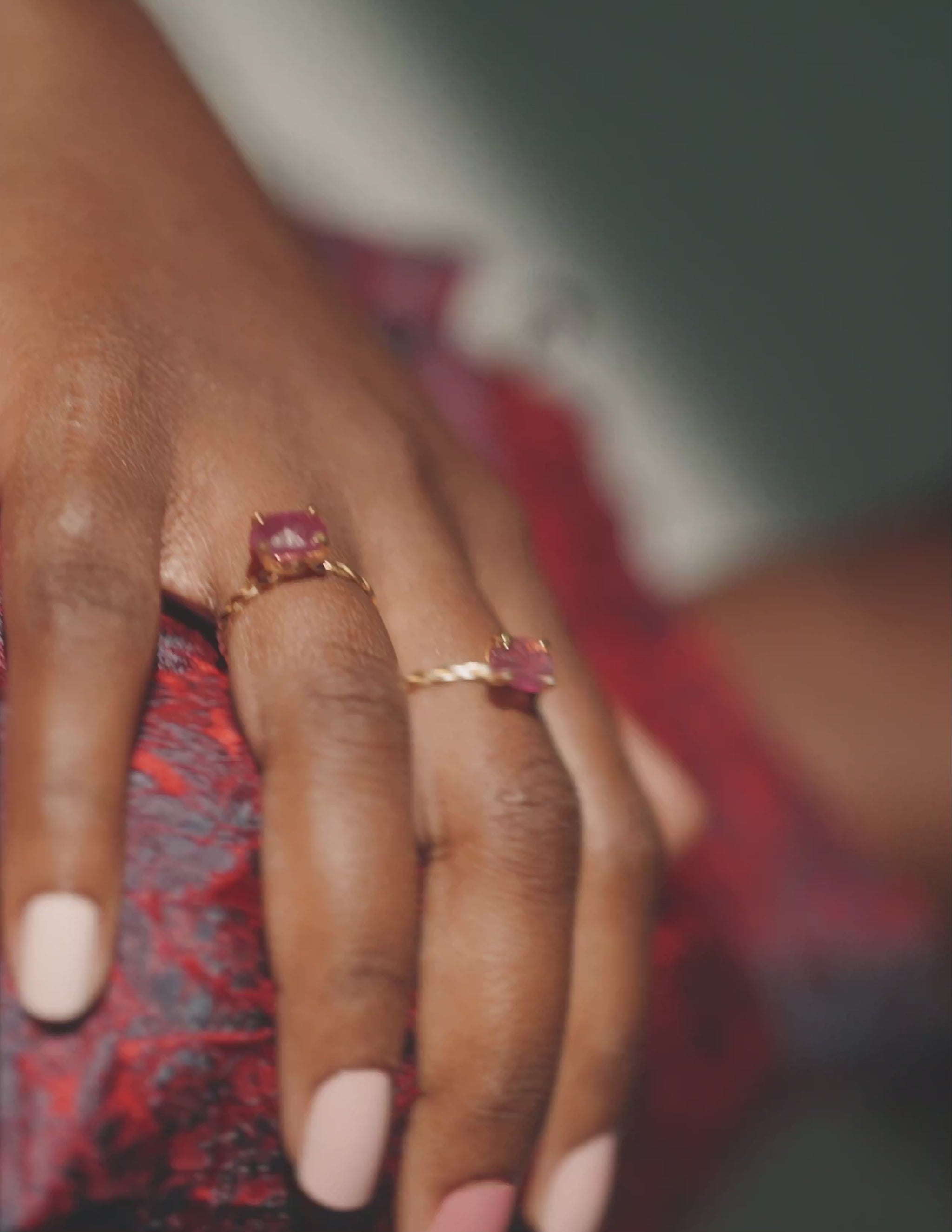 Pink Duchess Ring-Golden Horn Jewellery